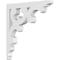 Ekena Millwork Vienna Architectural Grade PVC Bracket, 5/8"W X 6"D X 6"H BKTP01X06X06VI - alternate 1